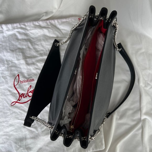 Christian Louboutin Triloubi Leather Handbag - Picture 8 of 10